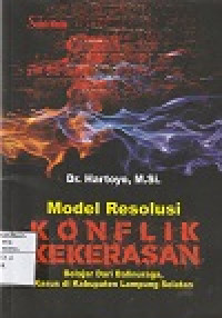 Image of Model Resolusi Konflik Kekerasan