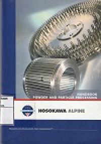 Image of Hand Book Powder And Particle Processing