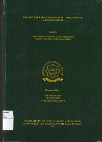 Image of Israiliyyat Pada Kisah Nabi Sulaiman Dalam Tafsir Thabari